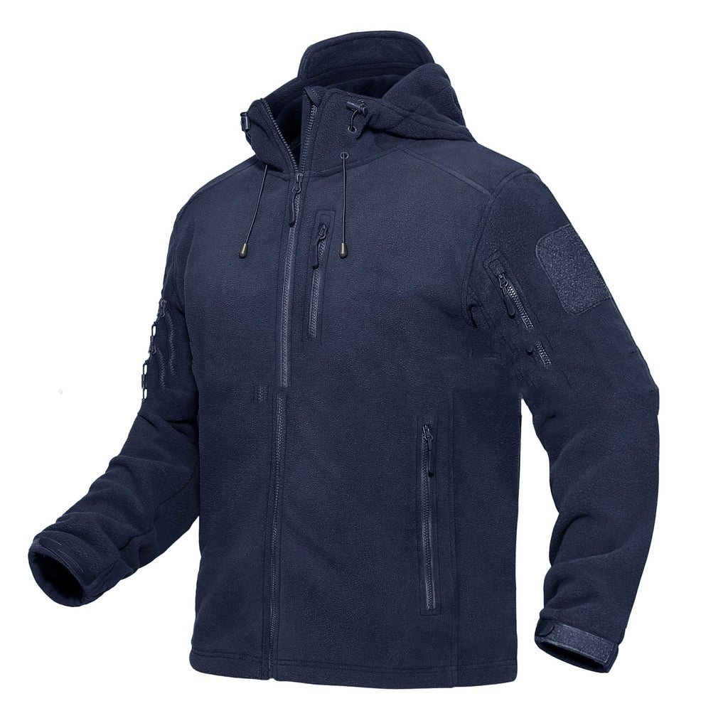 Men's Hooded Long-sleeve Winter Jacket