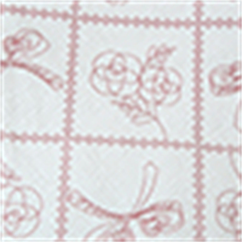 Retro Texture Printed Cotton-padded Jacket Coat