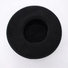 Autumn And Winter New Fashion All-match Flat Top Woolen Bowler Hat