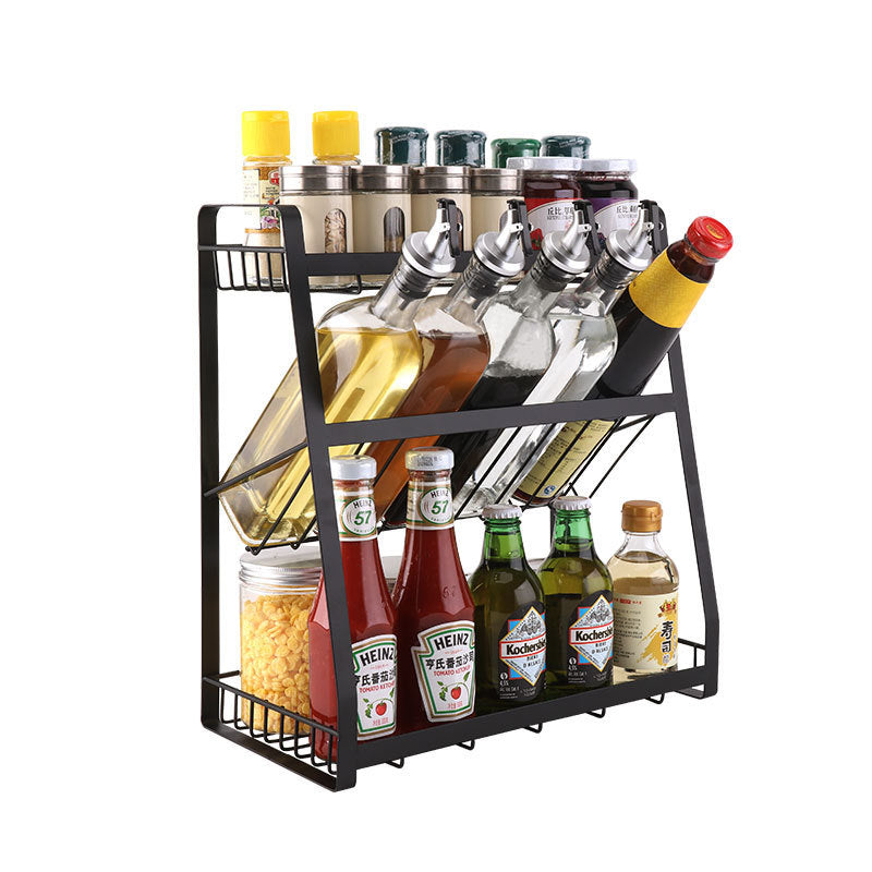 Multi  Functional Three  Layer Seasoning Rack
