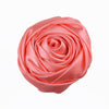 Rose Three-dimensional Bud Satin Fabric Flower Corsage Bridal Bouquet Ornament Accessories