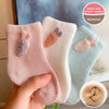Baby Socks Cartoon Giraffe Winter Thicken Thermal Cute