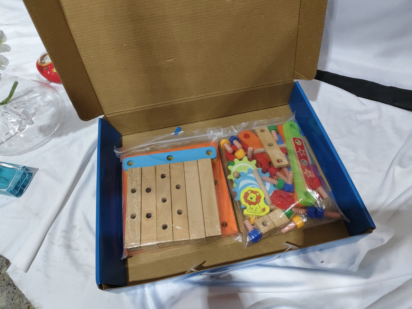 Children's Chair Building Block Toys