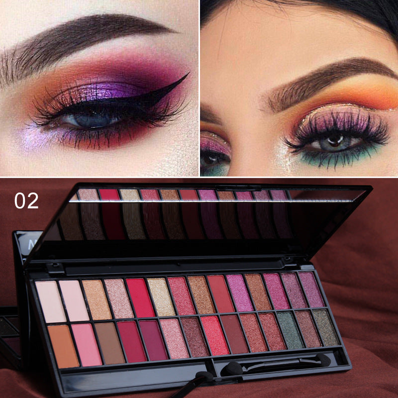 Creative 28 Color Matte Pearlescent Eyeshadow Palette