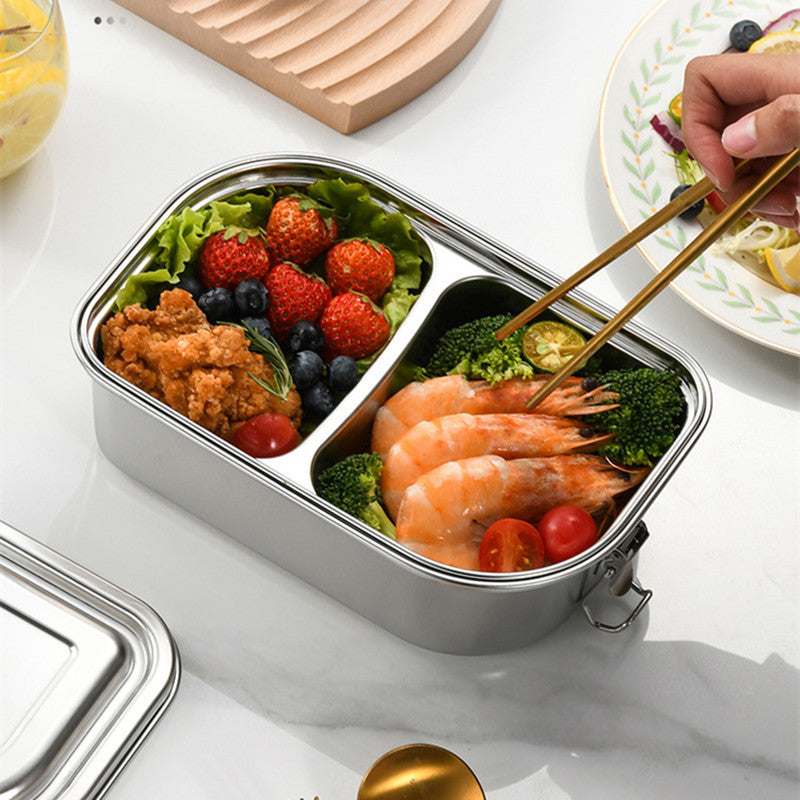304 Thickened Stainless Steel Lunch Box Compartment Seal
