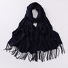 Autumn And Winter Cashmere-like Solid Color Long Scarf