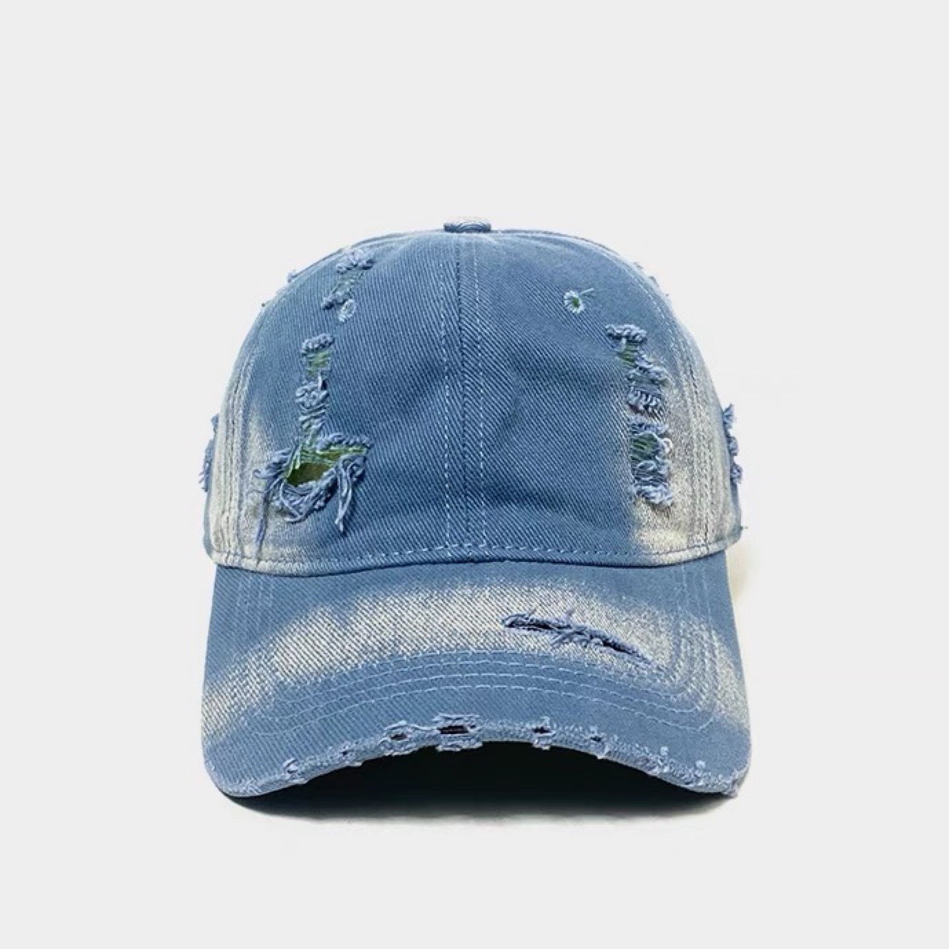 Washed Make Old Ripped Baseball Cap For Women