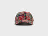 Plaid Retro Washed Baseball Cap For Women