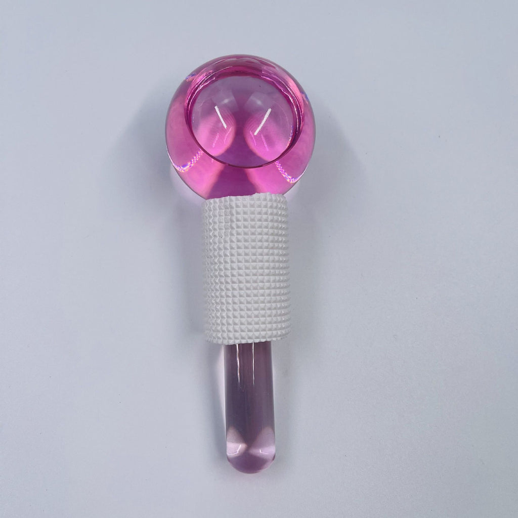 Crystal Ice Ball Ice Therapy Facial Massage Glass Beauty Ball