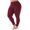 Nine Points High Elastic Solid Color Spring And Autumn Leggings Plus Size