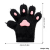 Handmade Cat's Paw Gloves Plush Meat Pad Cat Palm Props