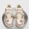 High-end Platform Platform Sneakers With Star Pattern For Couples