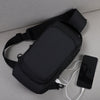 Men's Crossbody Sports USB Charging Shoulder Bag