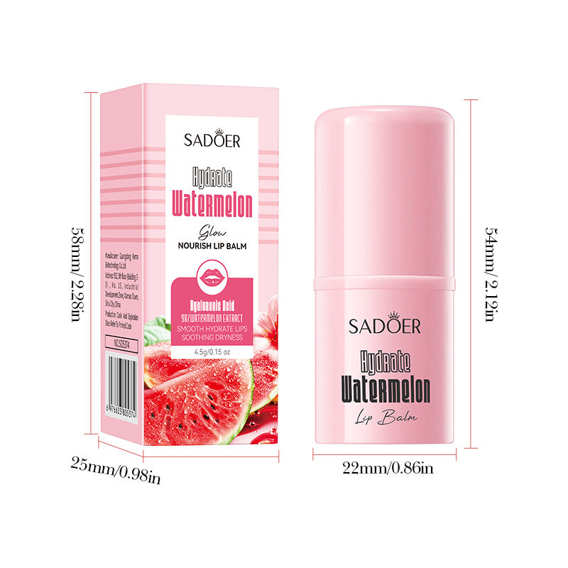 Nicotinamide Moisturizing Watermelon Lip Balm