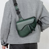 Unisex Saddle Shoulder Crossbody Chest Bag