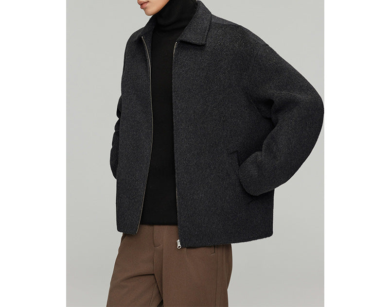 Double-sided Woolen Coat Men's 2025 Autumn And Winter