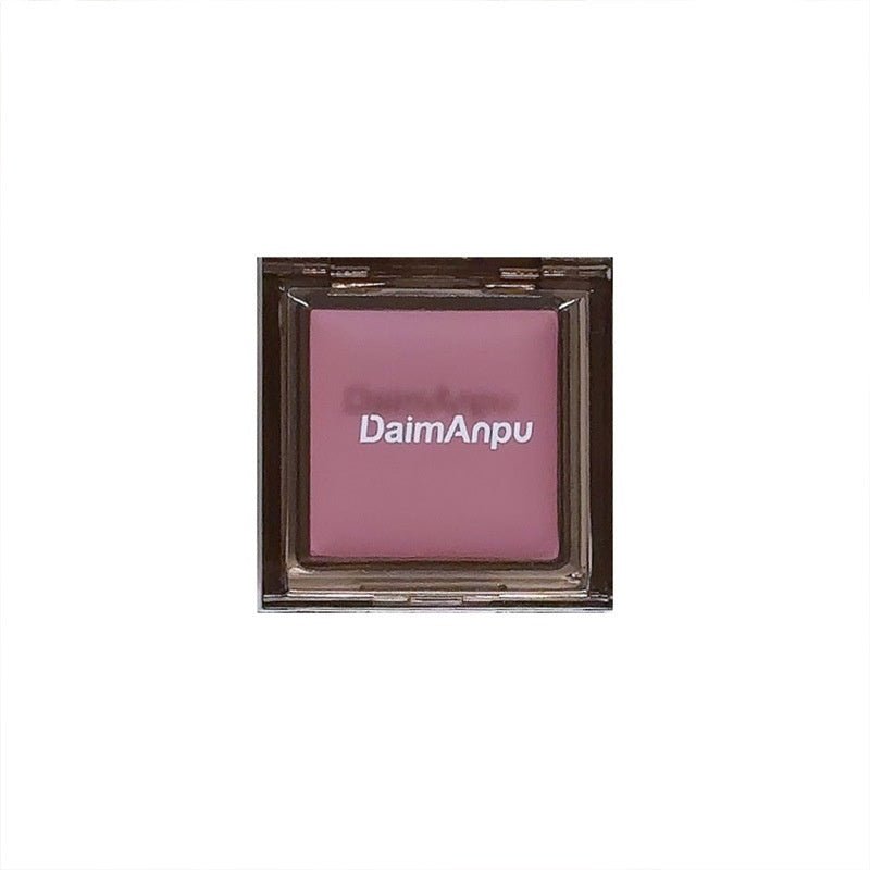 Daimanpu Monochrome Ice Night Square Blusher White Matte Nude - Eshtree