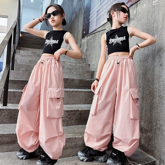 Dance Girls' Clothing Dancing Performance Clothes Pants - Eshtree