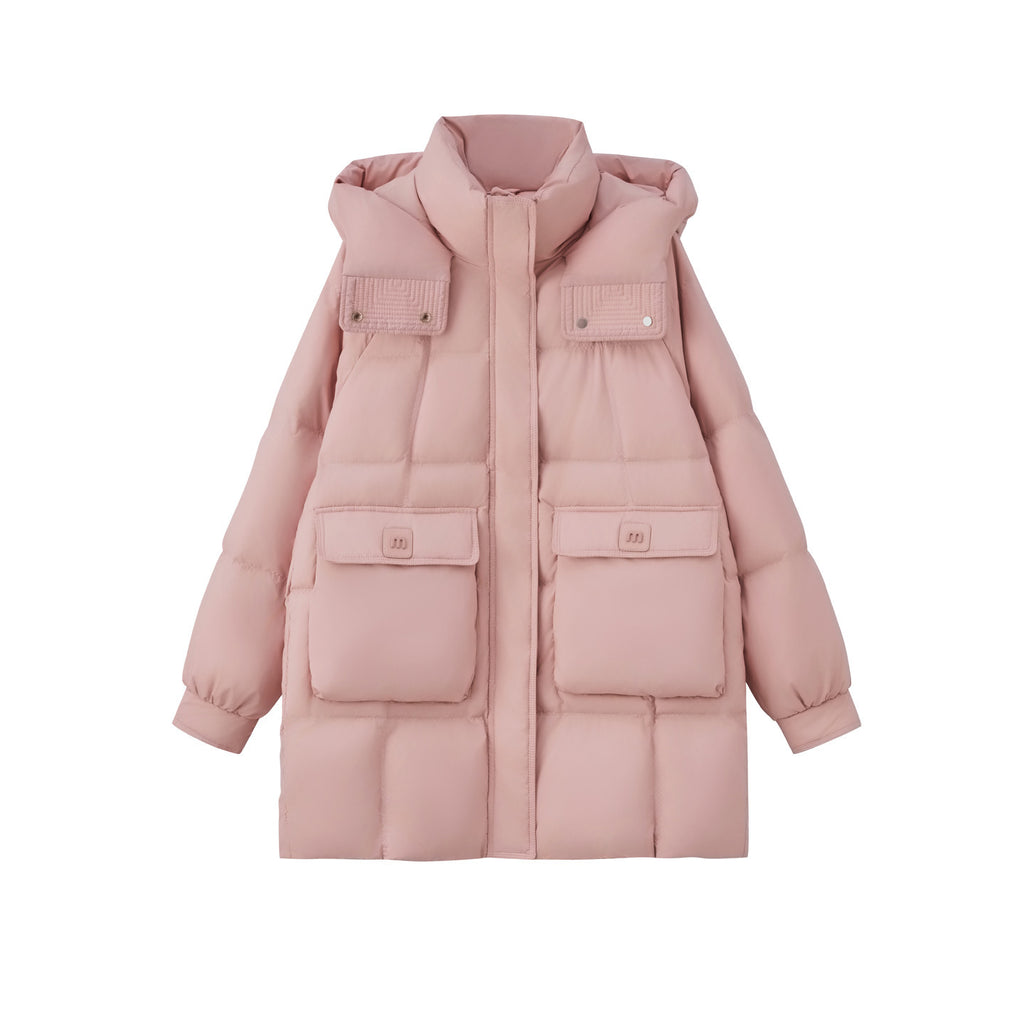 Loose Casual Cold Protective Clothing Temperament Cotton-padded Jacket