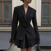 Gentle Niche Design Black Small Business Suit Coat