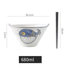 Japanese Noodle Bowl Home Creative Cute 7 Inches