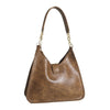 Vintage Weave Soft Leather Shoulder Underarm Bag Handbag
