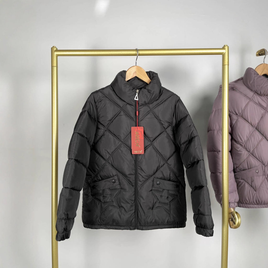 Women's Stand Collar Loose Autumn And Winter Warm Coat