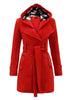 New Women's Long-Sleeved Oversized Wool Coat