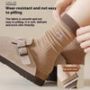 5 Pairs Of Maillard Spring Fashion Women's Mid-calf Socks Thickened Striped