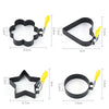 Stainless Steel Round Heart-shaped Flower-shaped Star-shaped Omelette Set