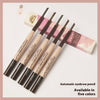 Makeup Color Rendering Double Head Extremely Thin Waterproof And Sweat-proof Eyebrow Pencil