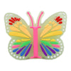 Letter Luminous Butterfly Shoe Ornament Shoe Buckle
