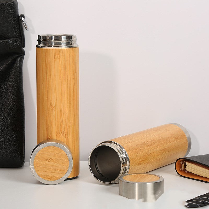 Bamboo Stainless Steel Insulated Bamboo Water Cup