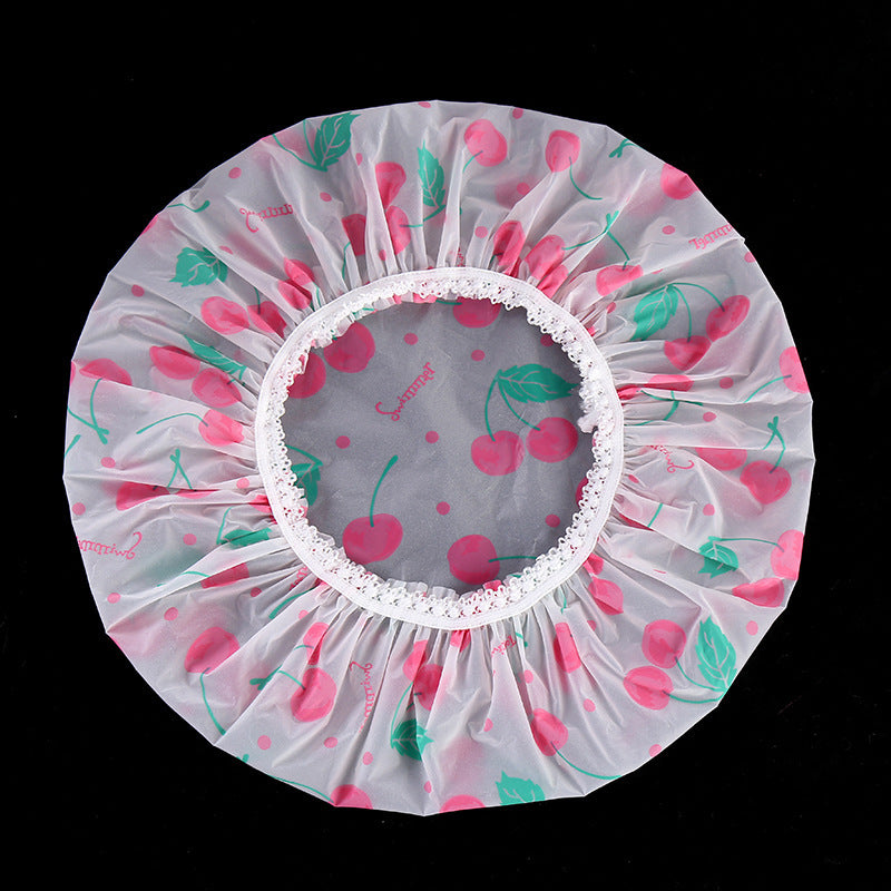 Thicken Waterproof Printed Lace Enlarged Shower