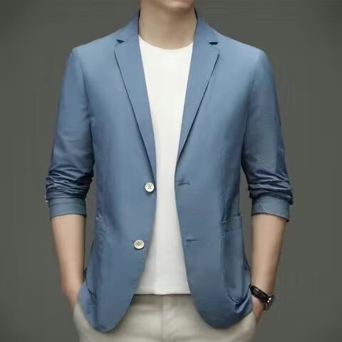 Casual Fashion Single-breasted Blazer For Men