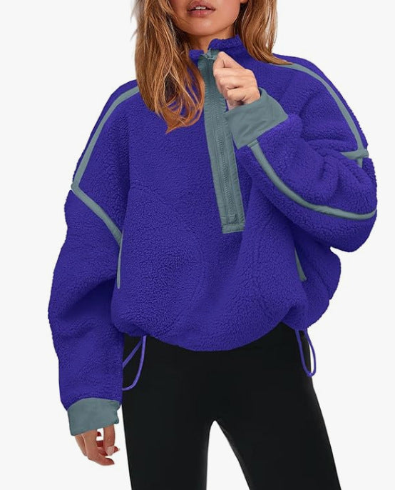 Autumn And Winter Warm Casual Jacket Plush