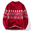 Couples' Christmas Crew-neck Pullover Sweaters
