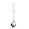 Stainless Steel Flower-shaped Spoon Surface Ceramic Handle Spoon Mixing Spoon