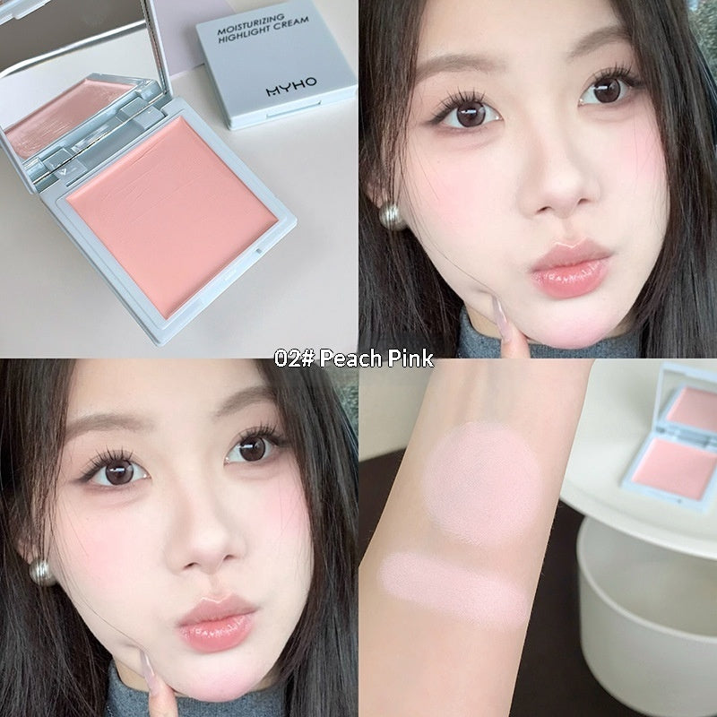 Natural Brightening Contour Blush Concealer All-in-One Multi-Use Highlighter Cream