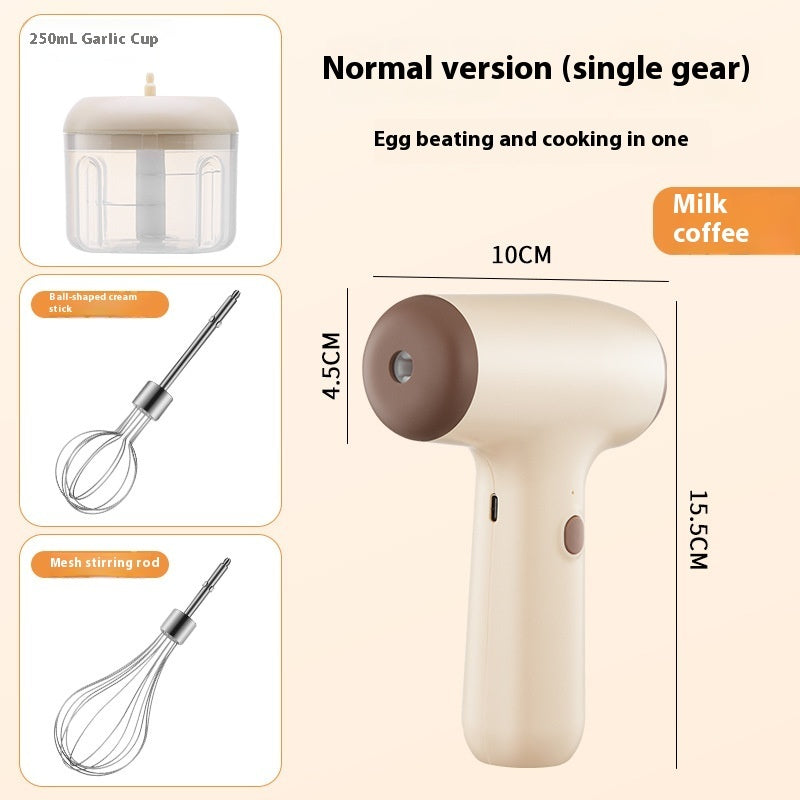 Mini Wireless Electric Garlic Press Garlic Masher Pull Garlic Masher Garlic