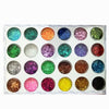 Nail Glitter 24 Color Glitter