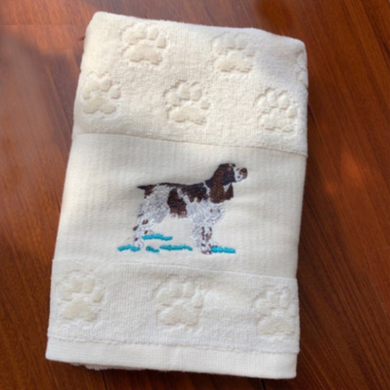 Dog Embroidery Water Absorbing Wash Towel - Eshtree