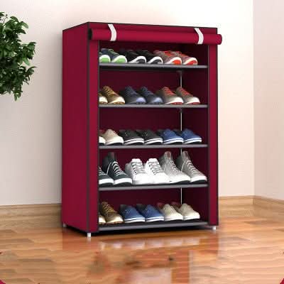 Dormitory Shoe Rack Dustproof Small Mini Space Saving - Eshtree