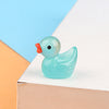 Luminous Little Duck Resin Accessories Micro Landscape Ornaments