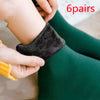 Winter Plush Thickened Mid Height Warm Snow Socks