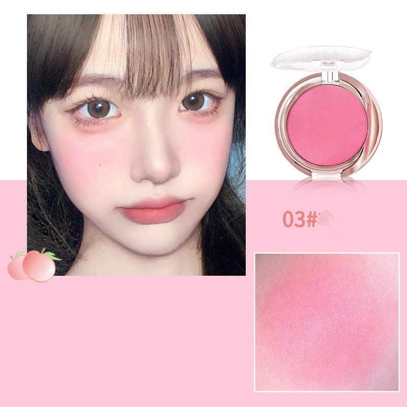 Women's Fashionable Natural Polishing Blush With Fine Pearlescent Repair