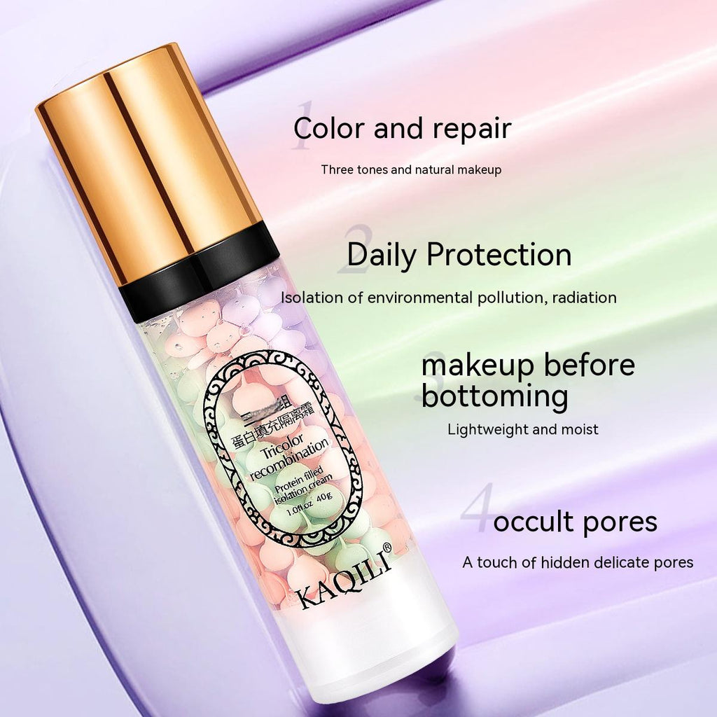 Rainbow Tricolor Makeup Base