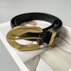 Personality Retro Metal Buckle Women's Belt