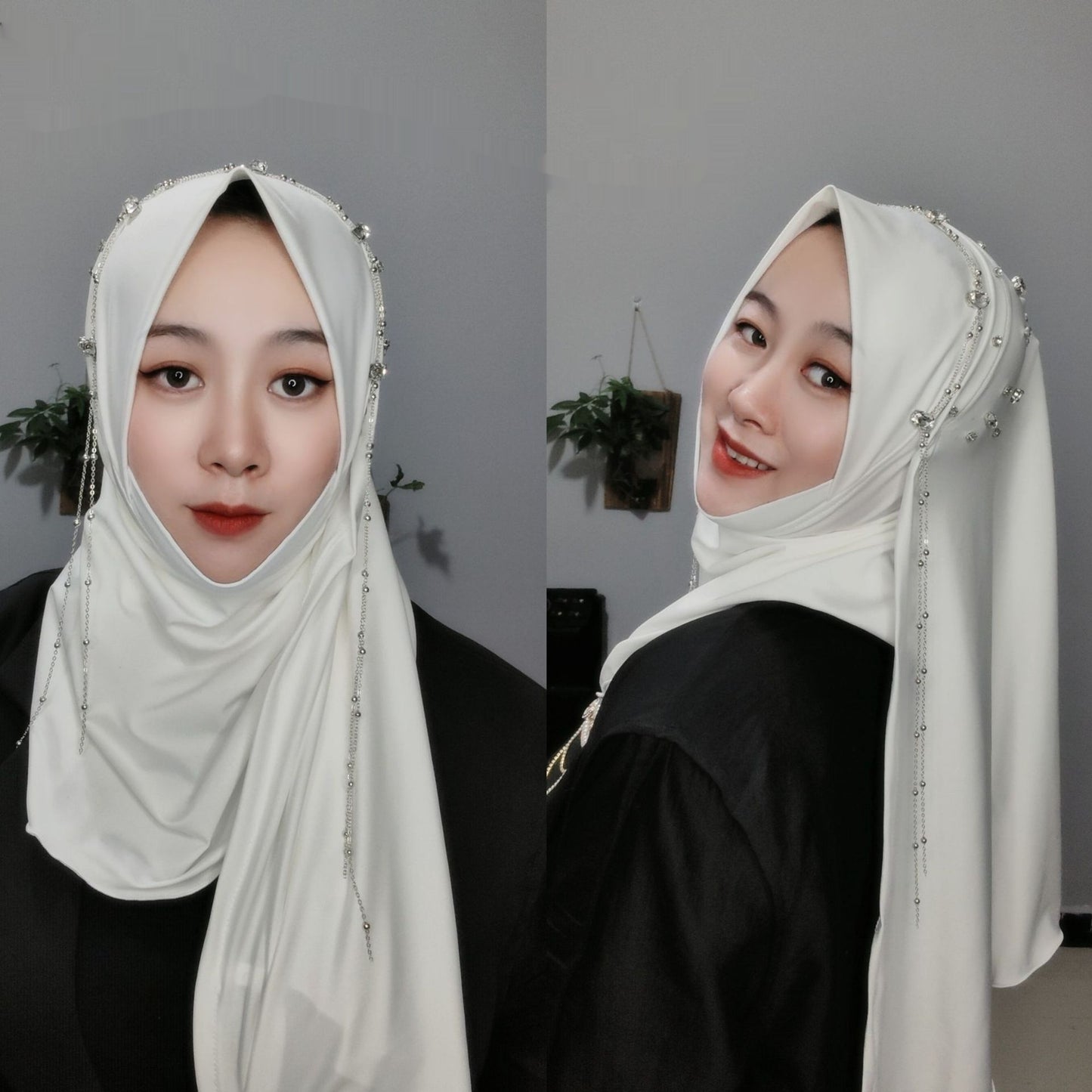 Milk Silk Double-sided Tassel Heavy Industry Winding Towel New Scarf