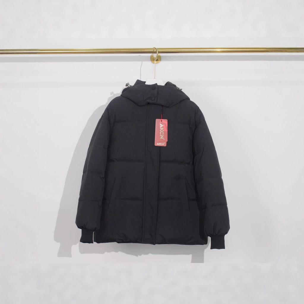 Hooded Korean Style Cotton Clothes Women's Short